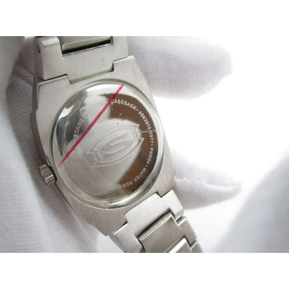 Women Sketchers Quartz WR Analog 28mm Dial Causal Round Watch (F875)